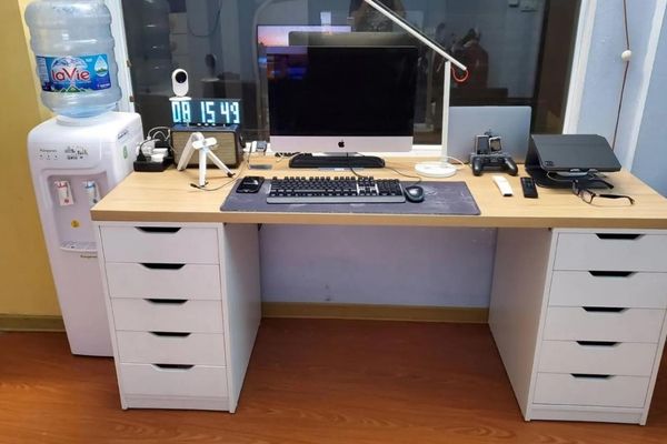 Thu mua bàn làm việc 1m6 2