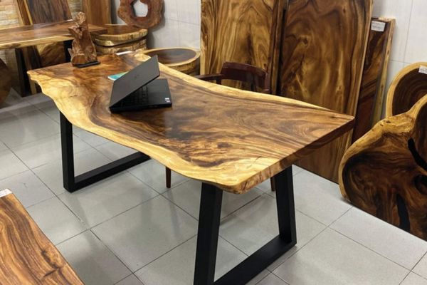 Thu mua bàn làm việc gỗ tự nhiên