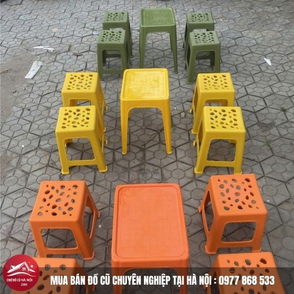Bộ Bàn Ghế Nhựa