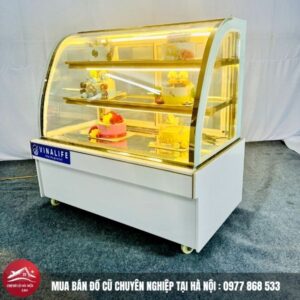 Tủ Trưng Bày Bánh Kính Cong