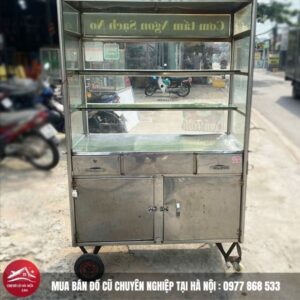 Xe Bán Đồ Ăn Nhanh Inox