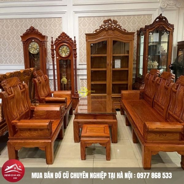 Bàn Ghế Gỗ Tự Nhiên Phòng Khách