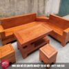 Sofa Gỗ Mun